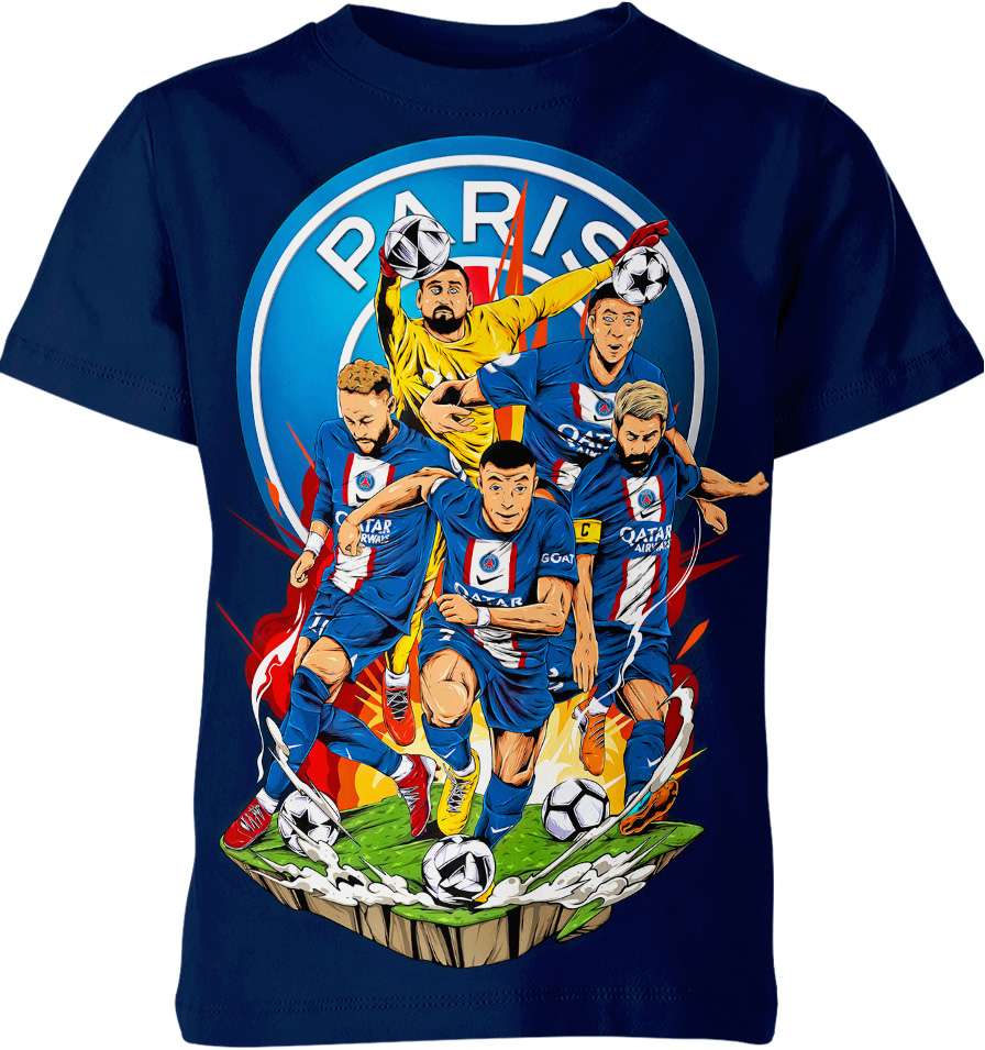 Messi Neymar Mbappe Psg Shirt