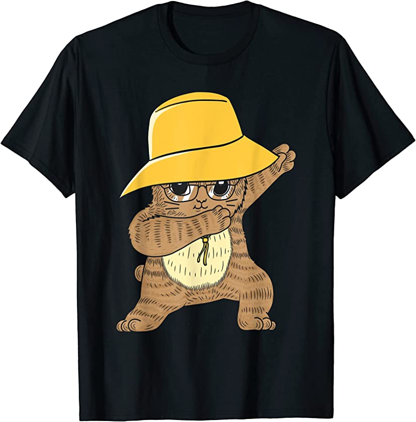 Dabbing Cat – Funny Dab Dance Cat Lover Kitten Fan T-Shirt