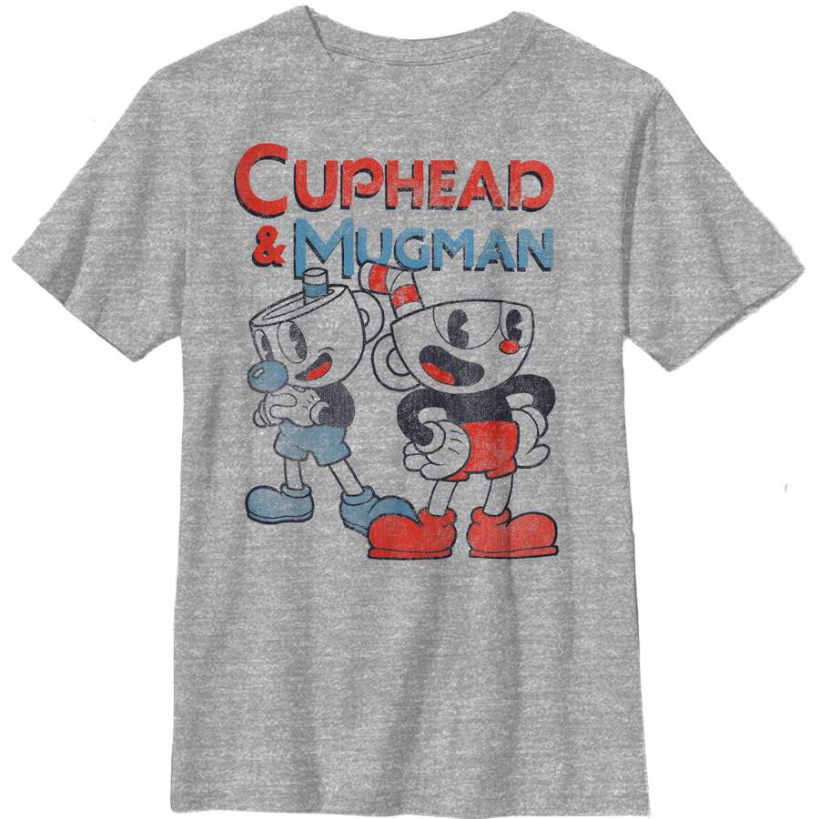 Cuphead Boy’s Best Friend Mugman T-Shirt