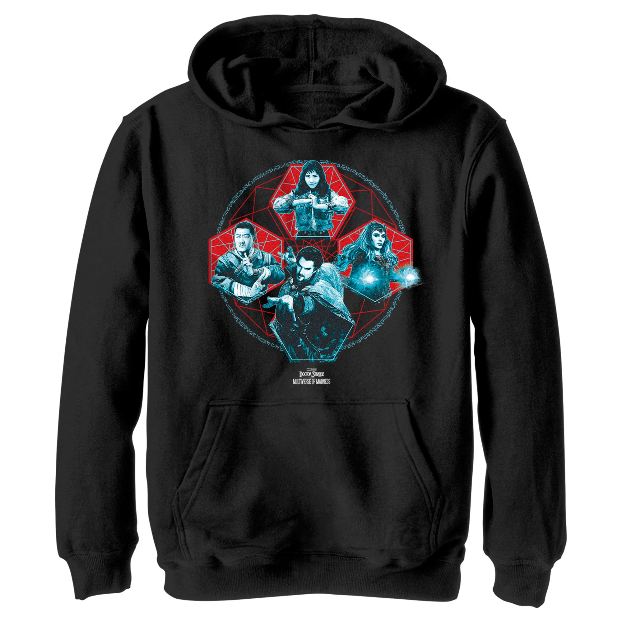 Boy’S Marvel Doctor Strange In The Multiverse Of Madness Action Panels Pull Over Hoodie