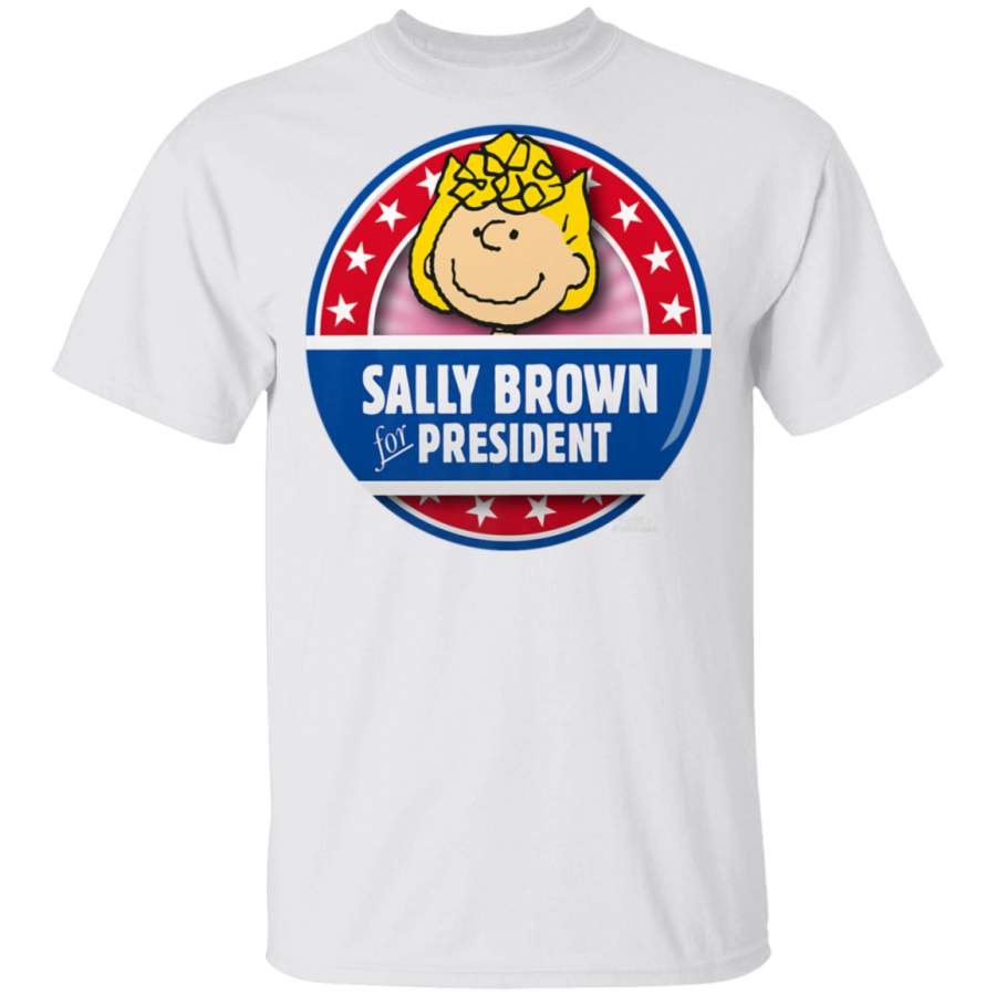 Peanuts Sally Brown For President T-Shirt