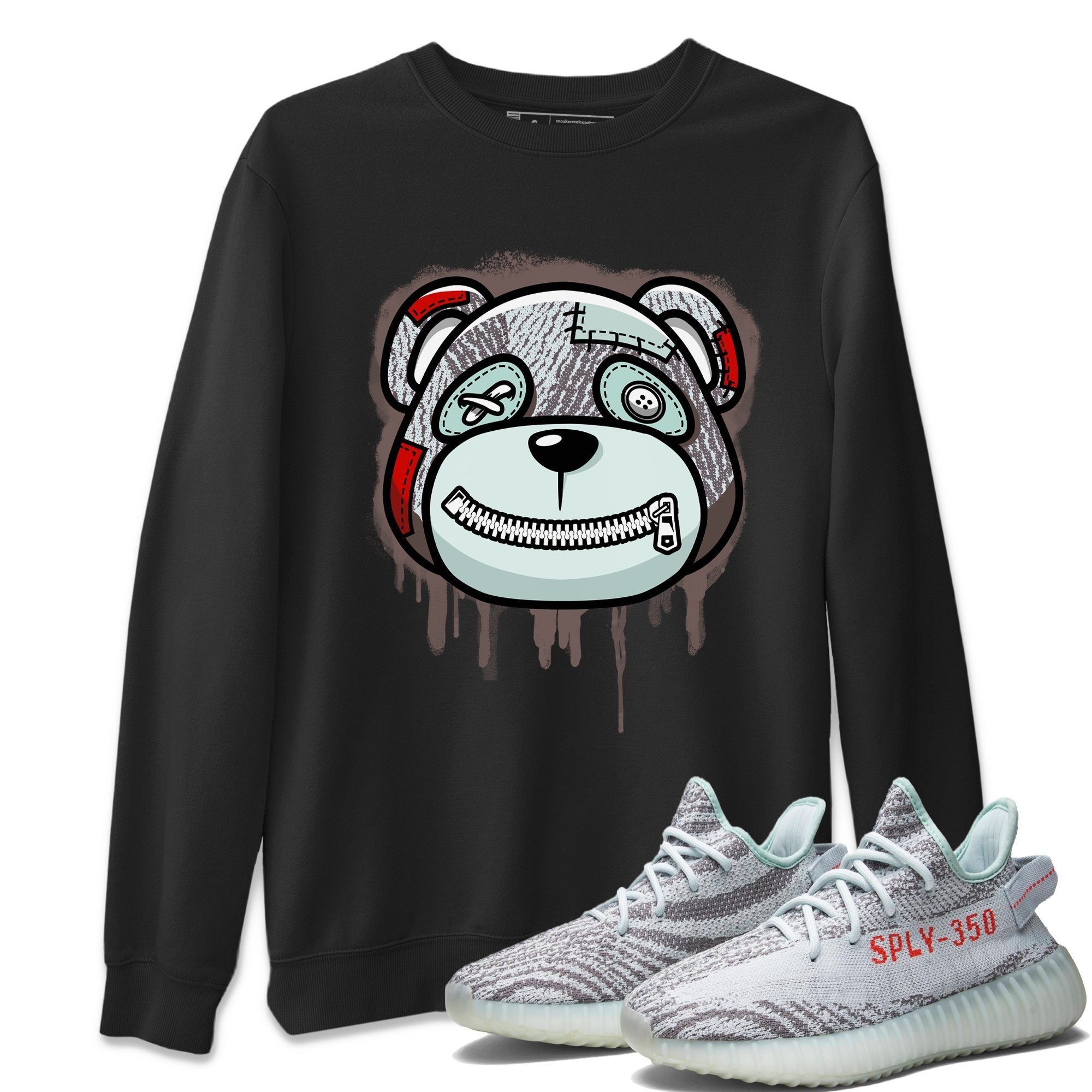 Bear Face Sweatshirt – Yeezy 350 V2 Blue Tint