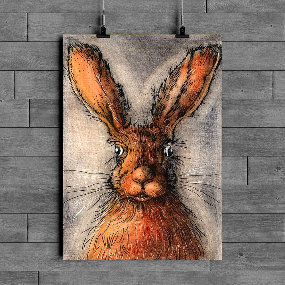 Rabbit Poster Hu141106Pt