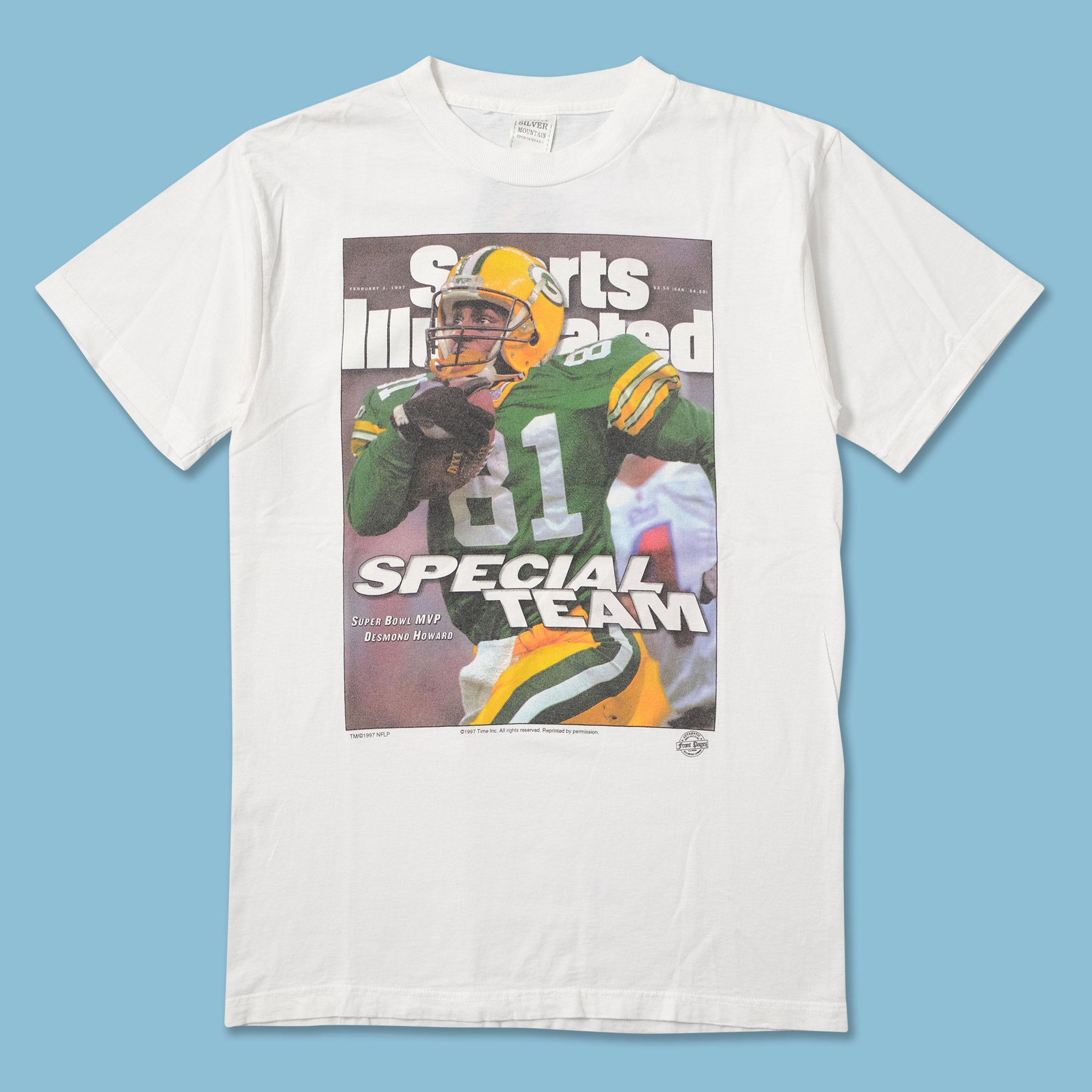 Vintage 1997 Desmond Howard Sb Mvp T-Shirt Medium