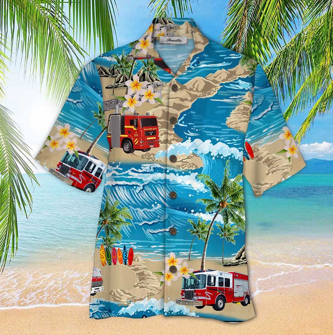 Tropical Trucks Hawaiian Shirt