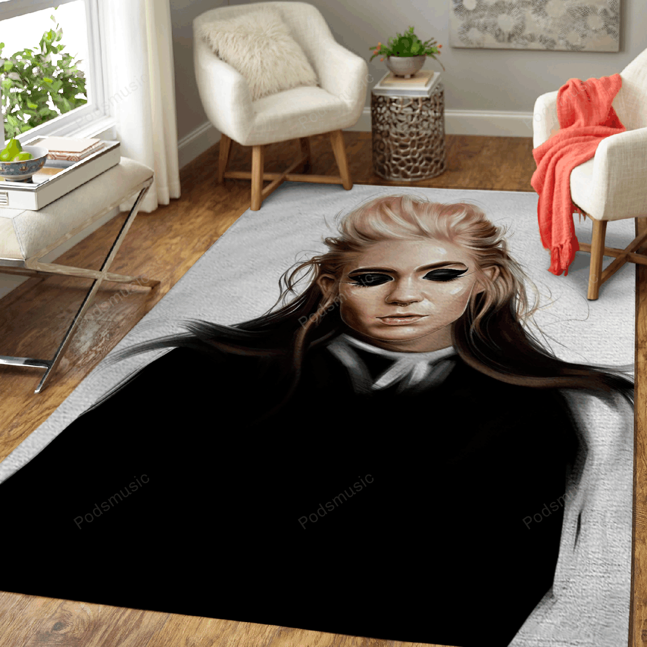 Grimes – Music Art For Fans Area Rug Carpet