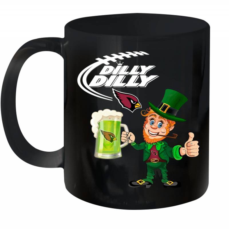 Arizona Cardinals Dilly Dilly Saint Patrick Day Ceramic Mug 11oz