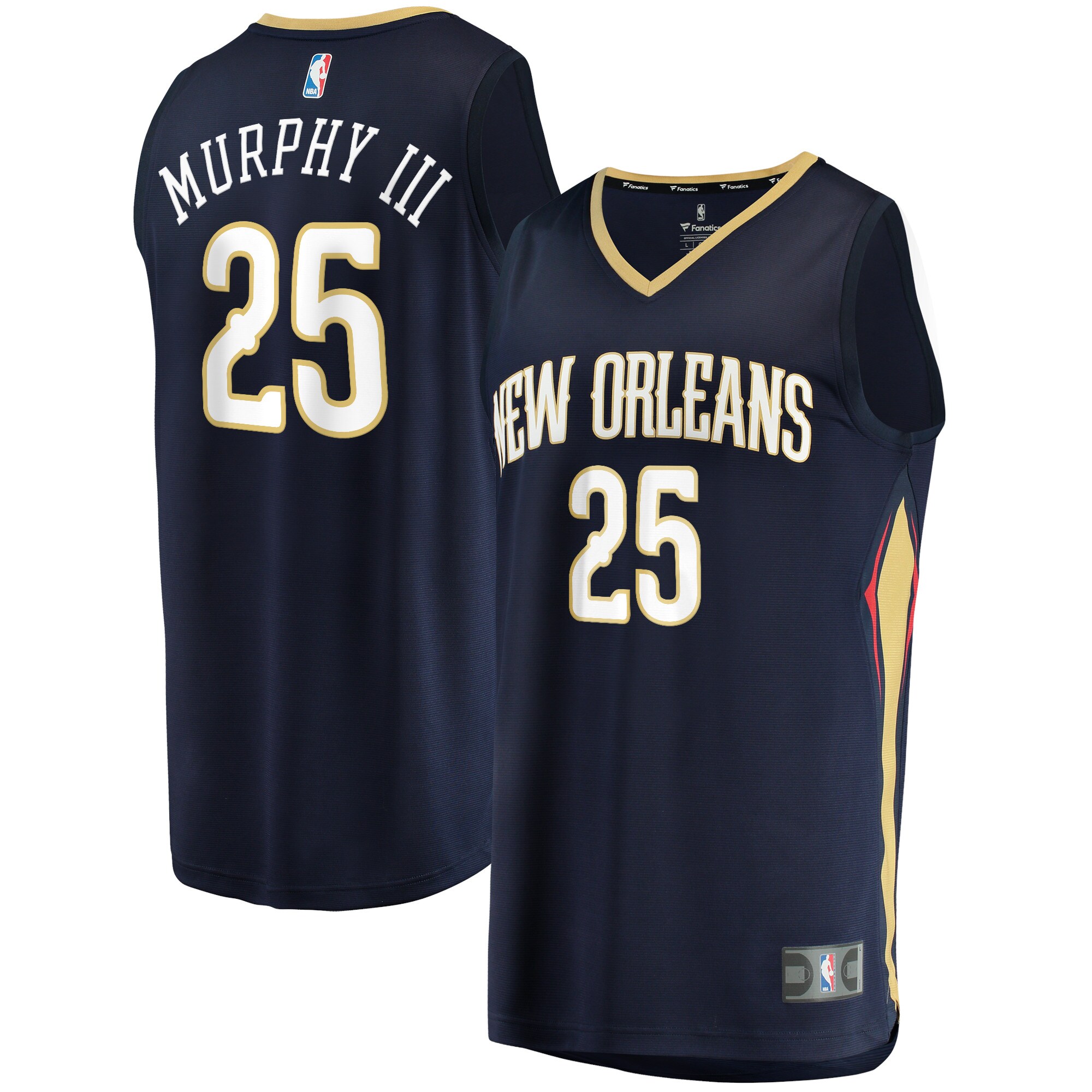 Trey Murphy III New Orleans Pelicans 2021/22 Fast Break Jersey – Icon Edition – Navy