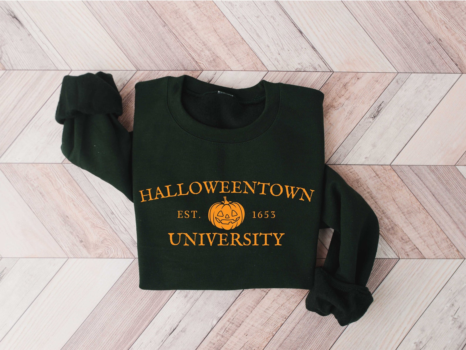 Halloweentown University Est 1998 Sweatshirt 2D Crewneck Sweatshirt All Over Print Sweatshirt For Women Sweatshirt For Men