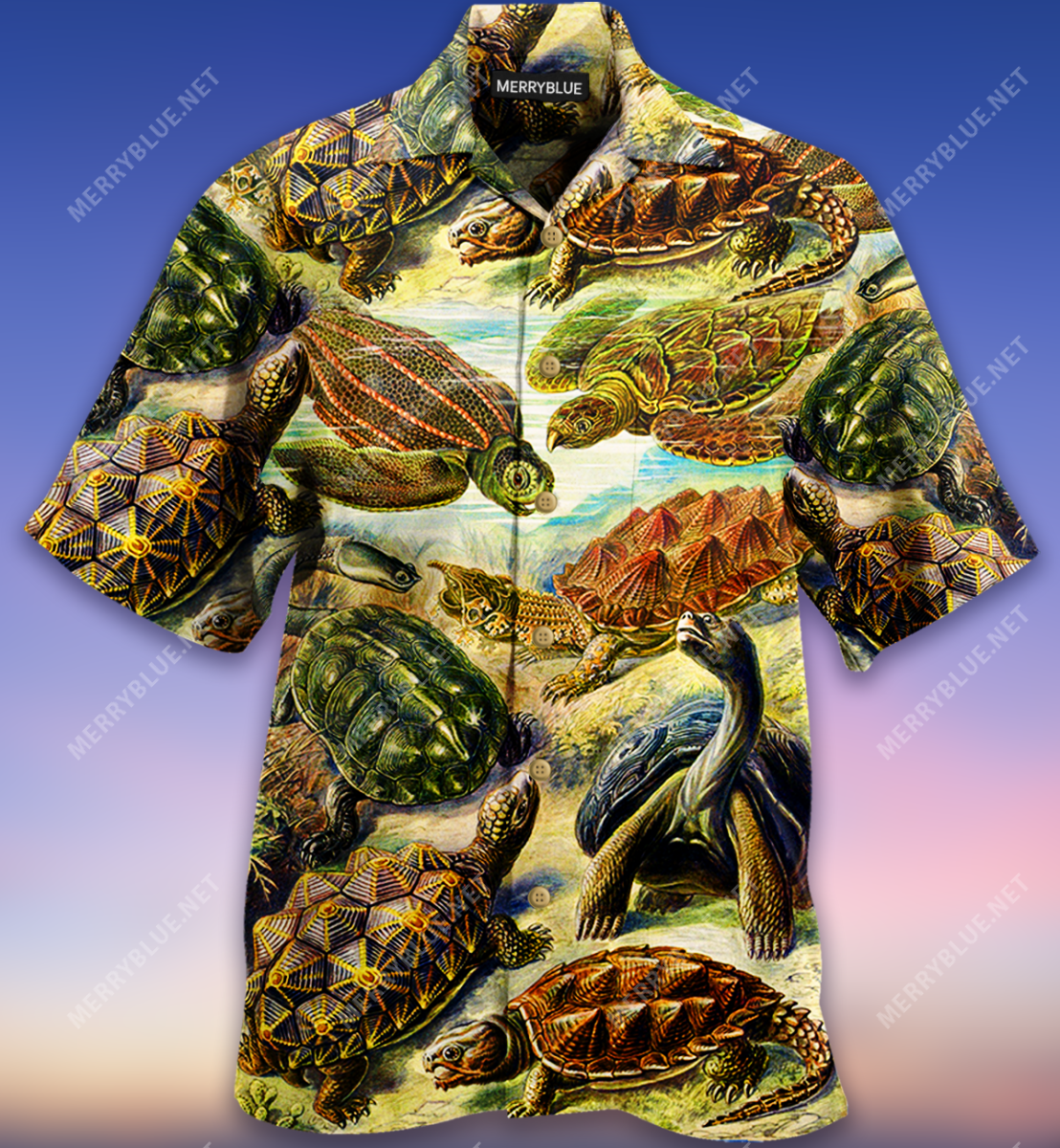 Be Not Afraid Of Going Slowly Turtle Unisex Hawaii Shirt Ha95071