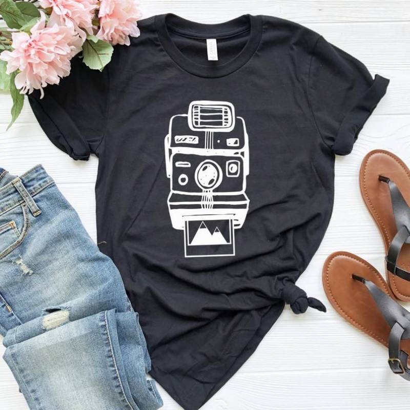 Retro Camera Vintage Photography Shirt | Photographers Gift | Photography TShirt | Aesthetic Clothing