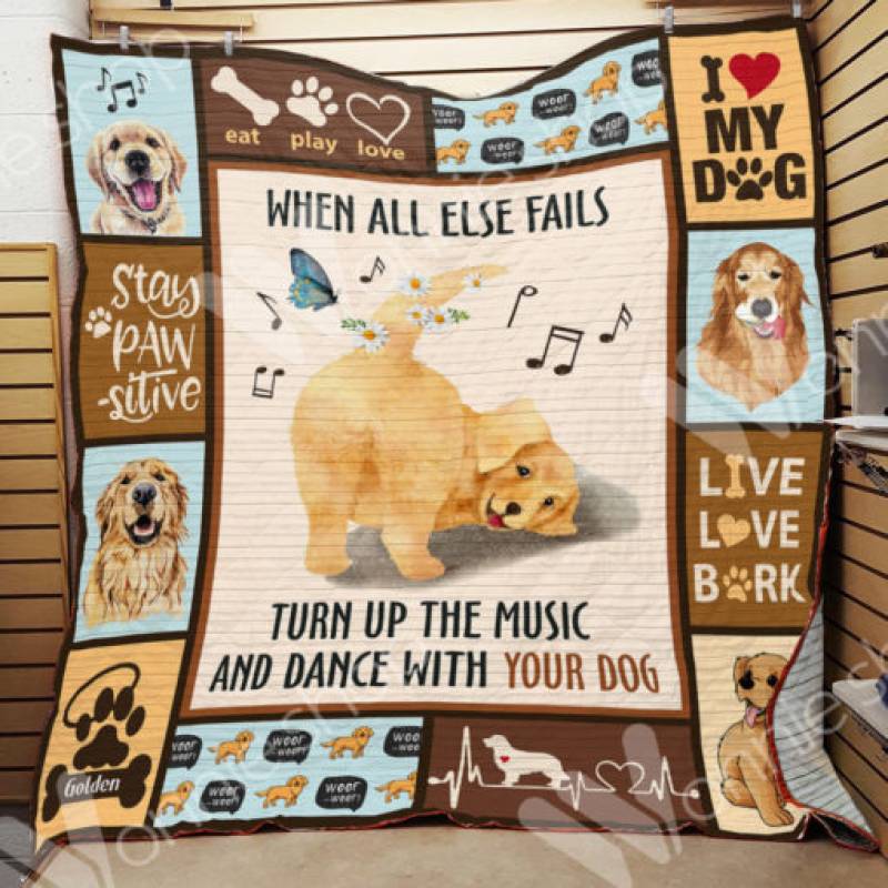 Golden Retriever Dog Blanket DCB1701 90O47