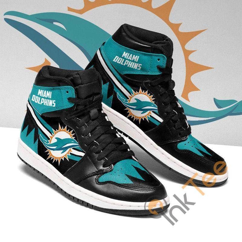 Miami Dolphins Custom Sneaker It1868 Air Jordan Sneaker Air Jordan High Sneakers