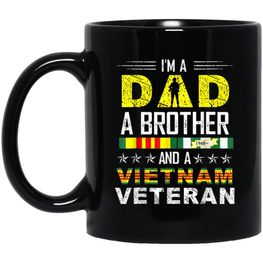 Dad Brother Vietnam Veteran Vintage Shirt Mens Gift Mug Gift