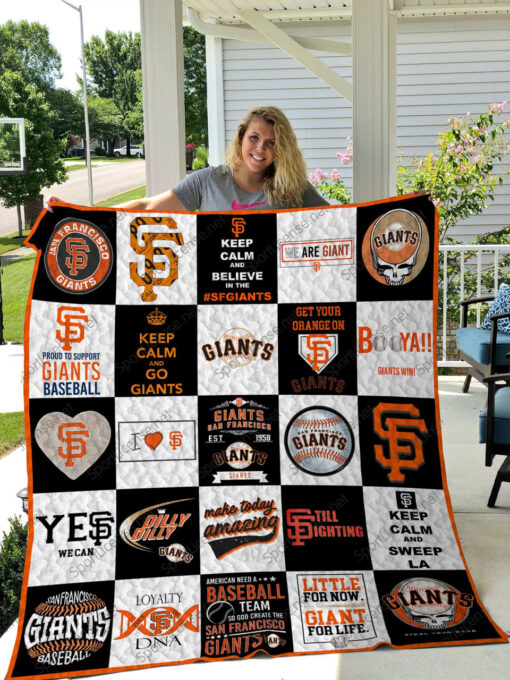 San Francisco Giants Blanket Quilt V2 B93