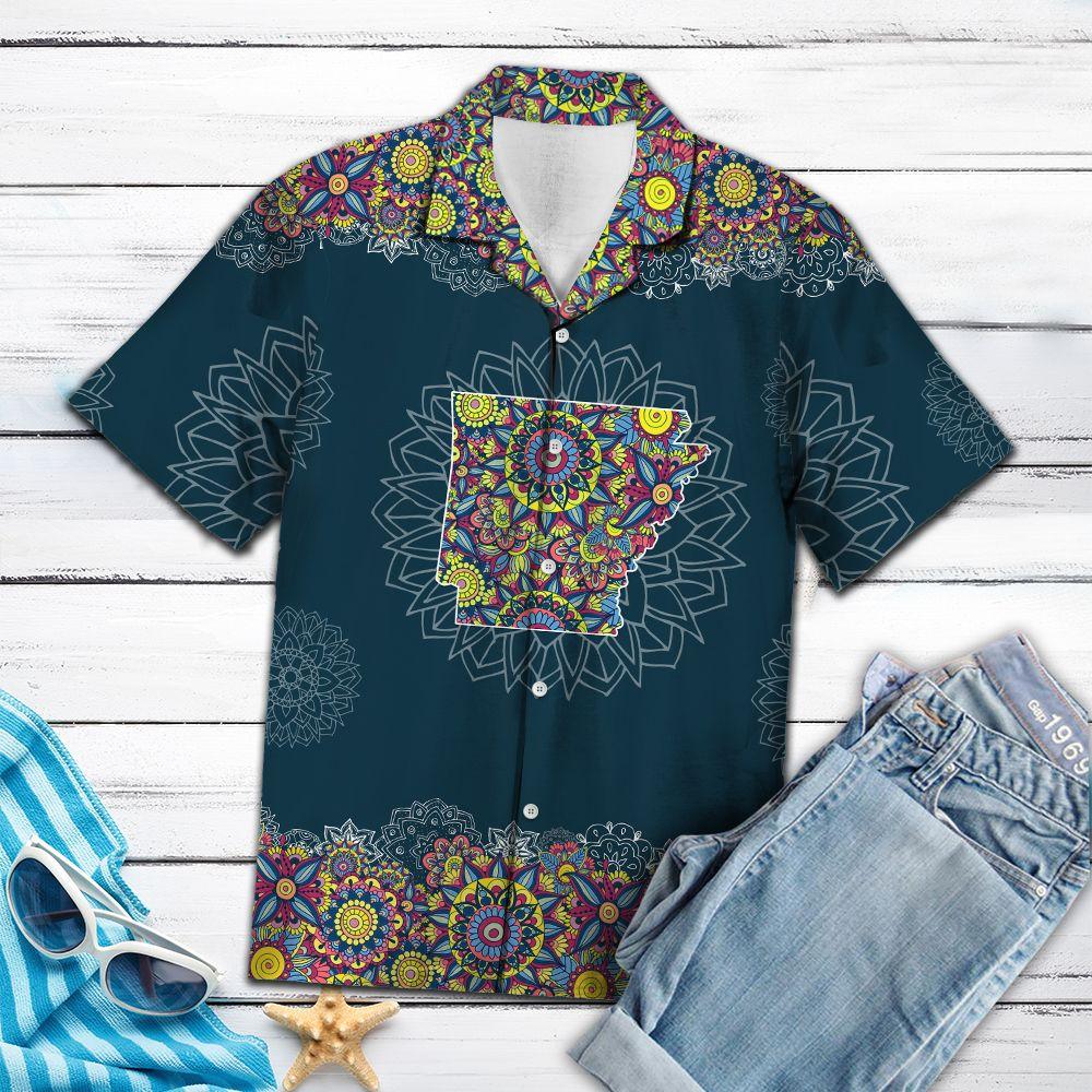 Arkansas Mandala Hawaii Shirt For Hawaii Aloha Ha37736