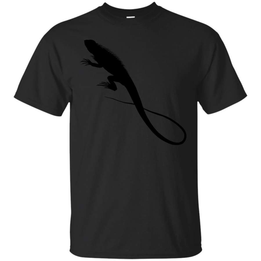 AGR Black Lizard T-Shirt Creepy Crawly Newt Bugs Insect Lovers