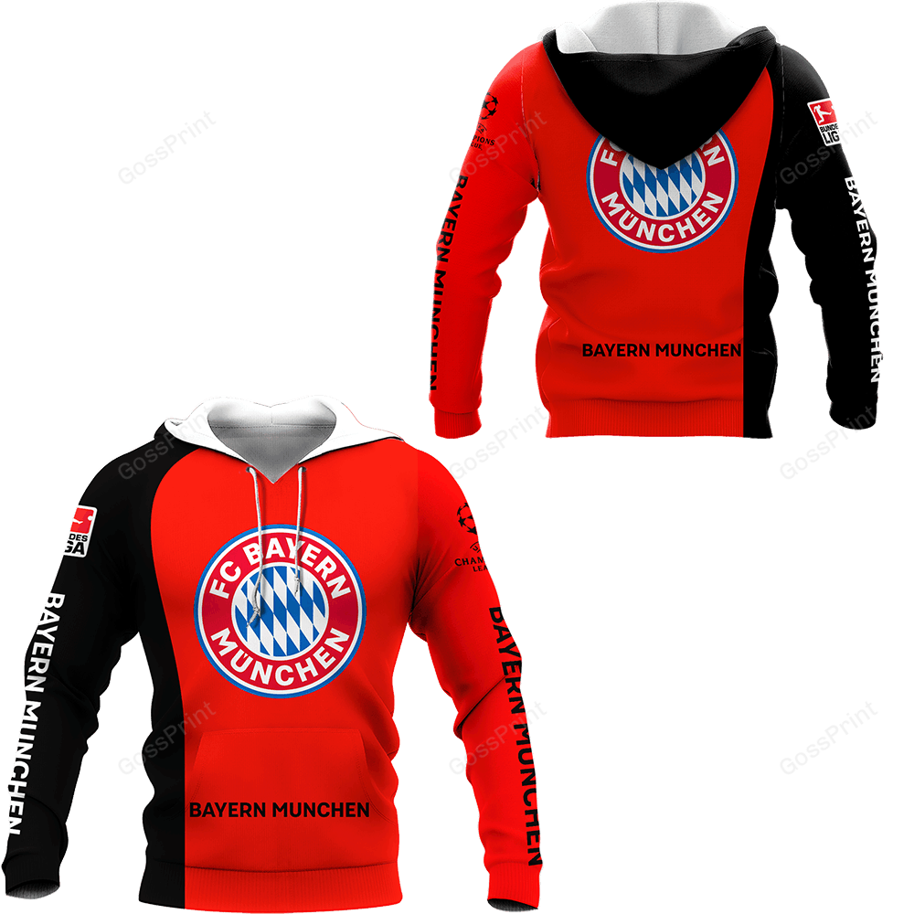 3D All Over Printed Bayern Muchen Shirts Ver 57