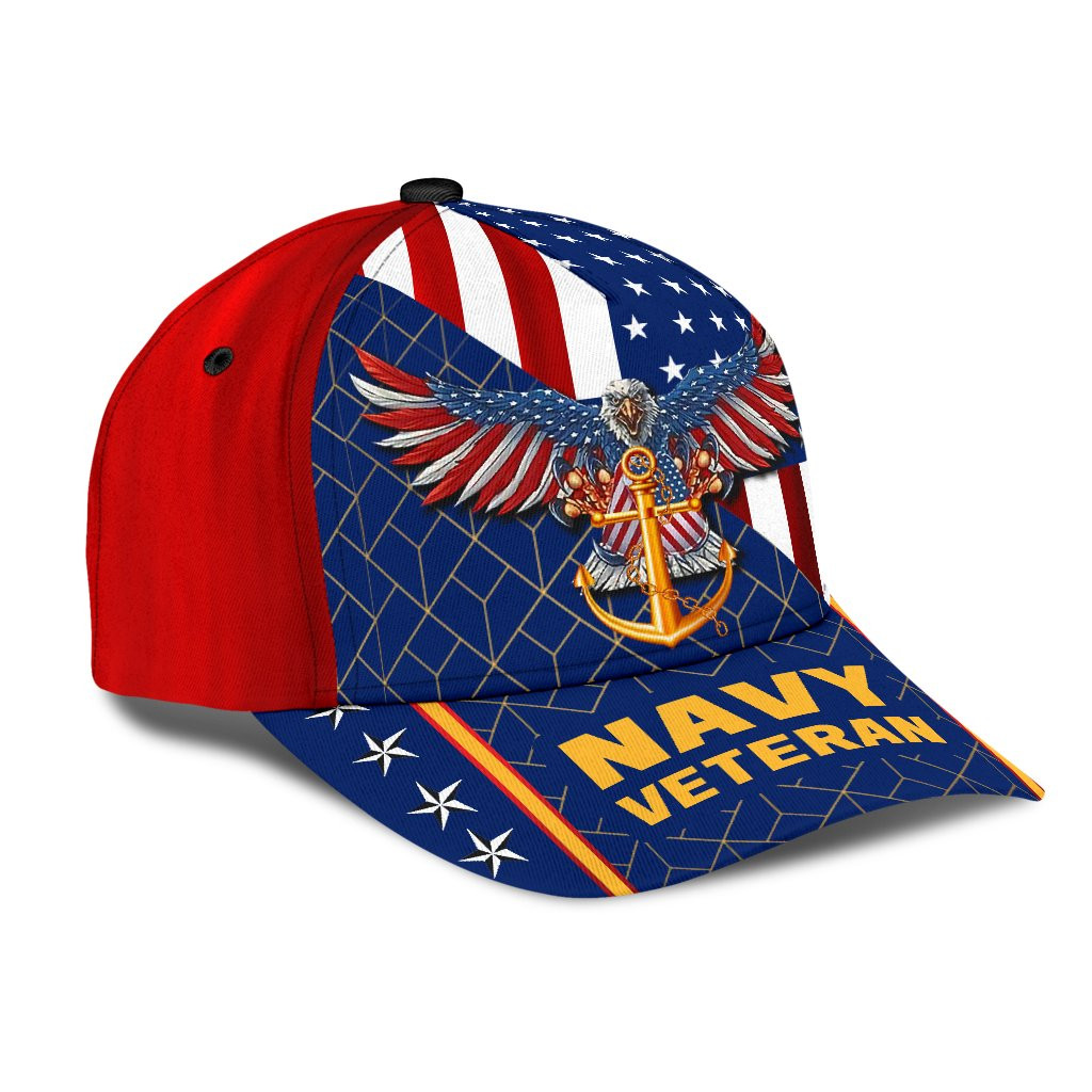Felacia United States Navy Veteran All Over Print Classic Cap ...