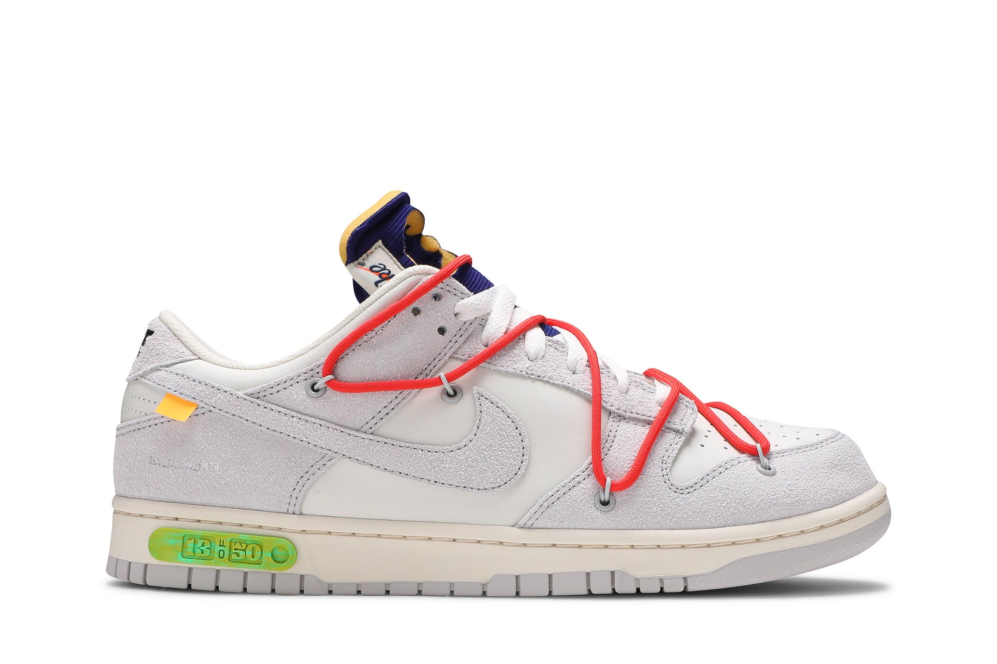 Nike Dunk Low Off-White Lot 13 – Kohlrabis 195240903980