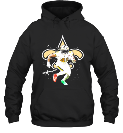 Alvin Kamara New Orleans Saints Signature Hoodie