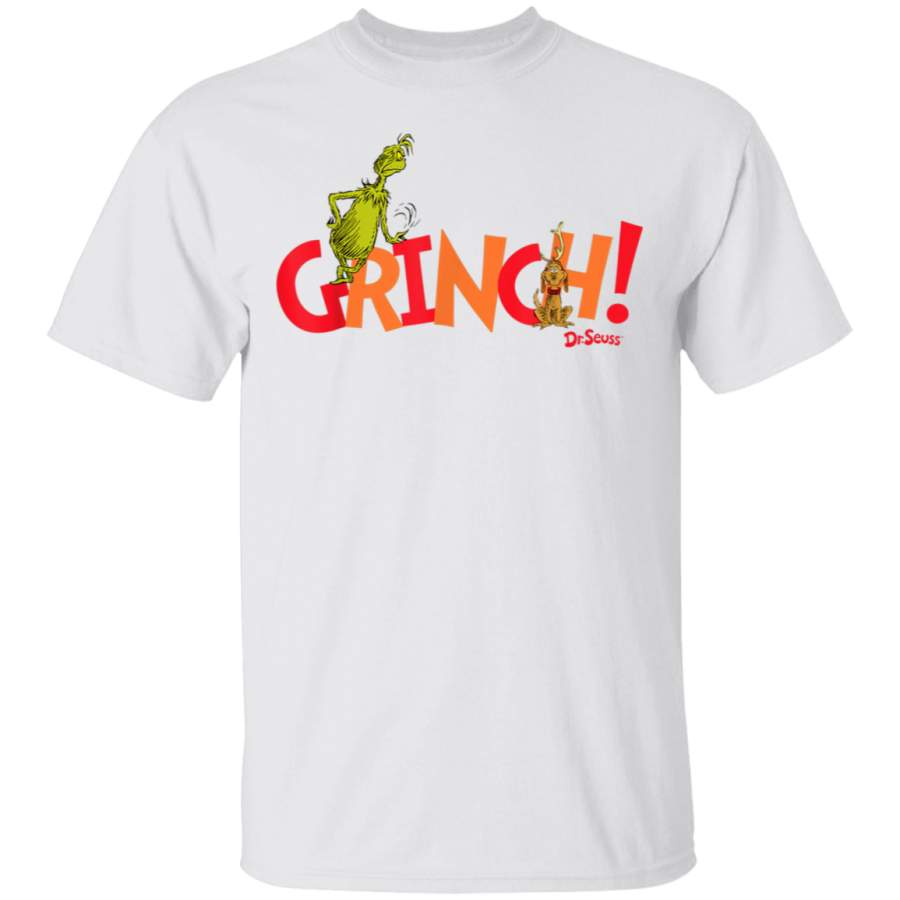 Dr Seuss Grinch with Max Tshirt