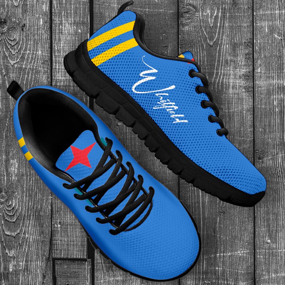 (Custom) Aruba Sneakers Flag Personal Signature A24