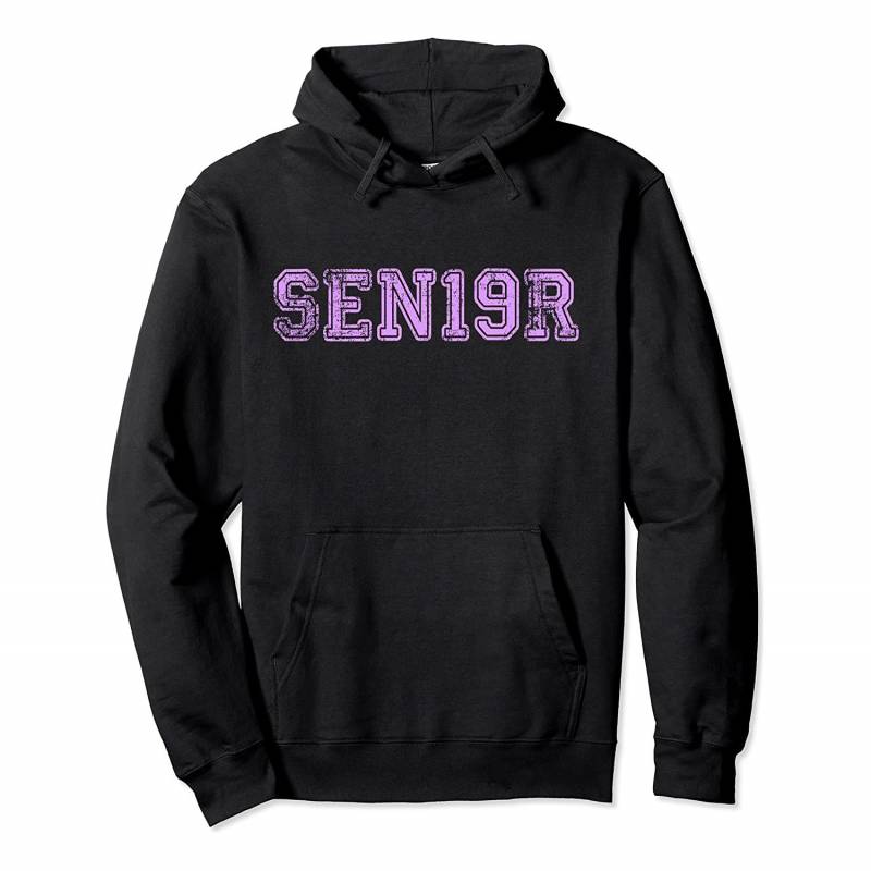 2019 Senior Graduate Hoodie Gift (Purple Design), T-Shirt, Sweatshirt, Tank Top, Racerback, Dolman