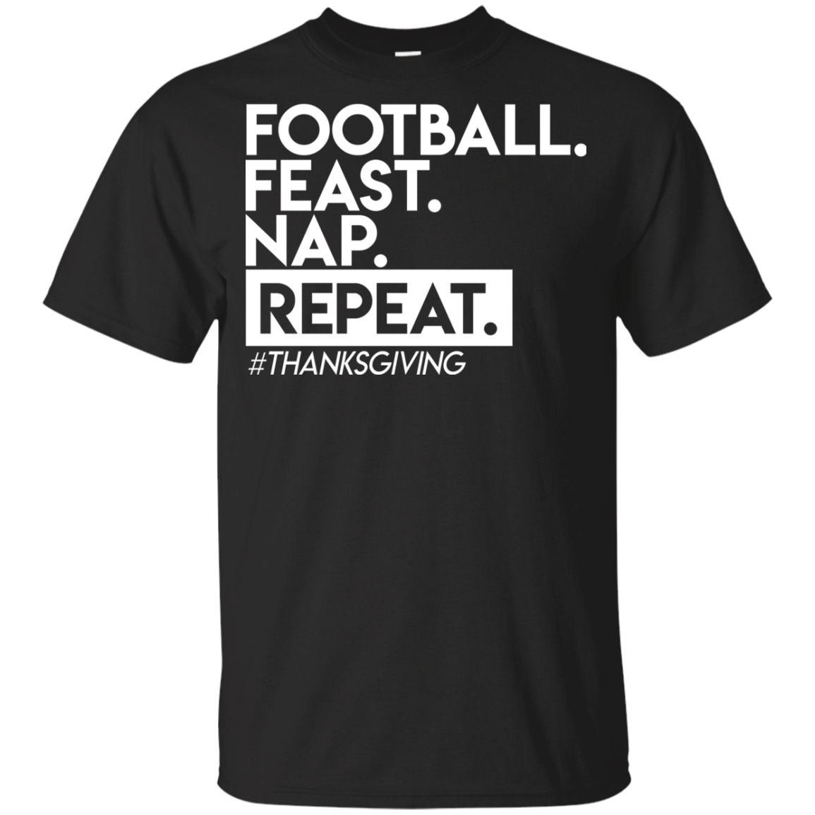 Football Feast Nap Repeat Thanksgiving YouthInfrantToddler T shirt