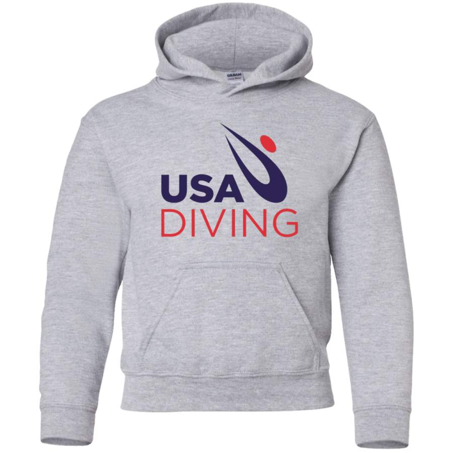 AGR USA Diving Logo Youth Pullover Hoodie