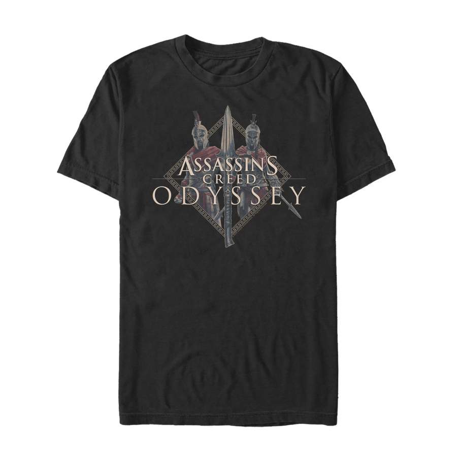 Assassin’s Creed Men’s Odyssey Character Spear  T Shirt