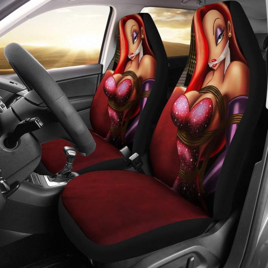 Sexy Jessica Rabbit Car Seat Covers Movies Fan Gift