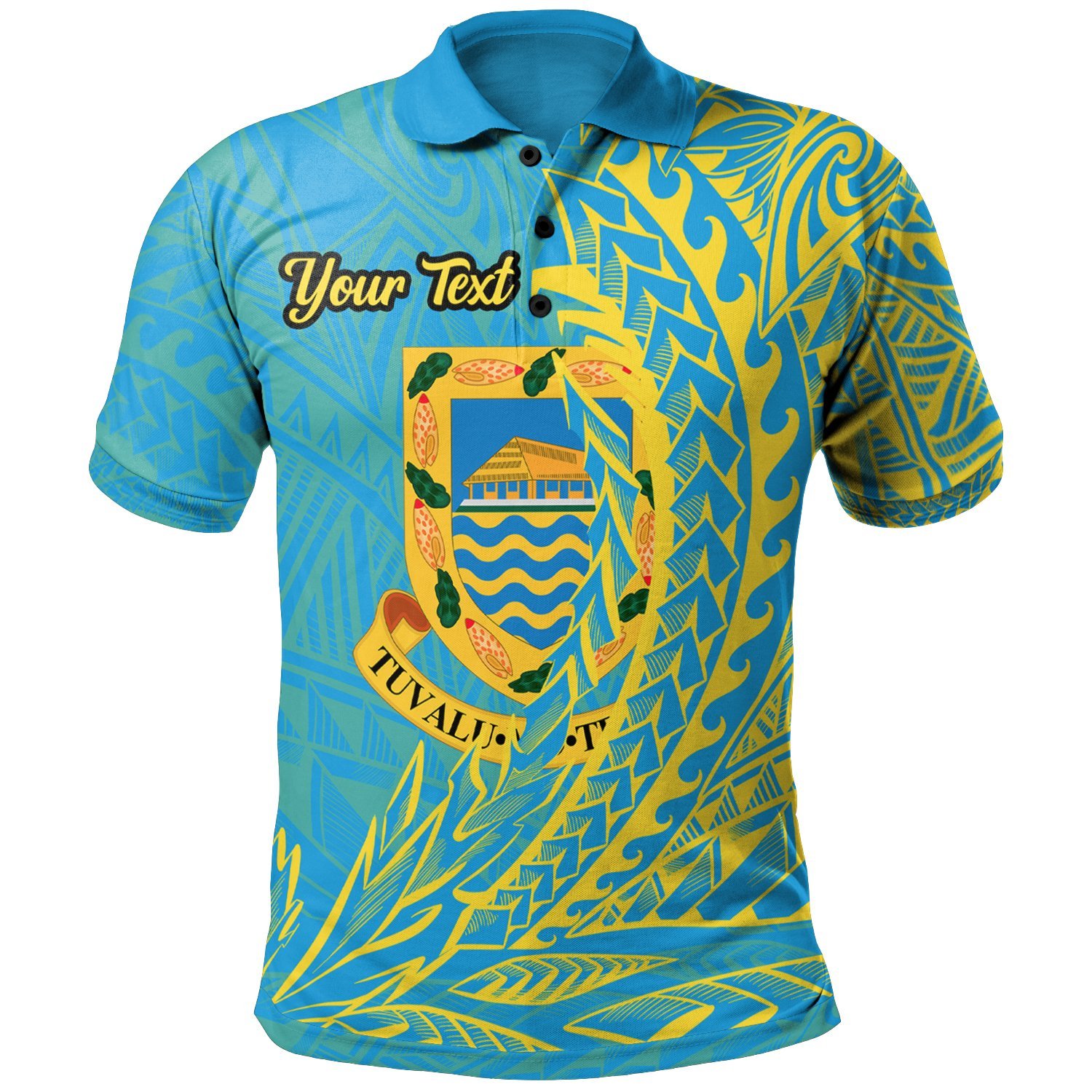 Tuvalu Polo Shirt – Custom Wings Style – BN01