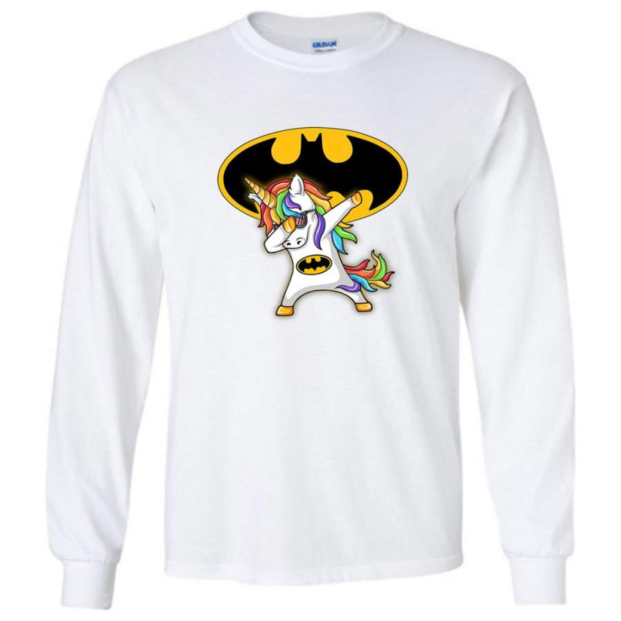 Unicorn Batman Dabbing – Long Sleeve