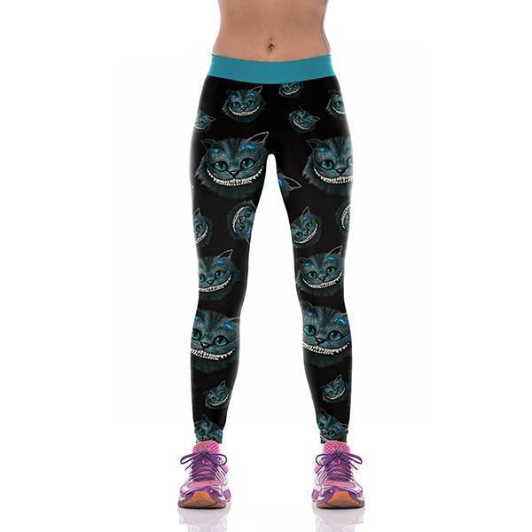 Animal Print Cheshire Cat Leggings