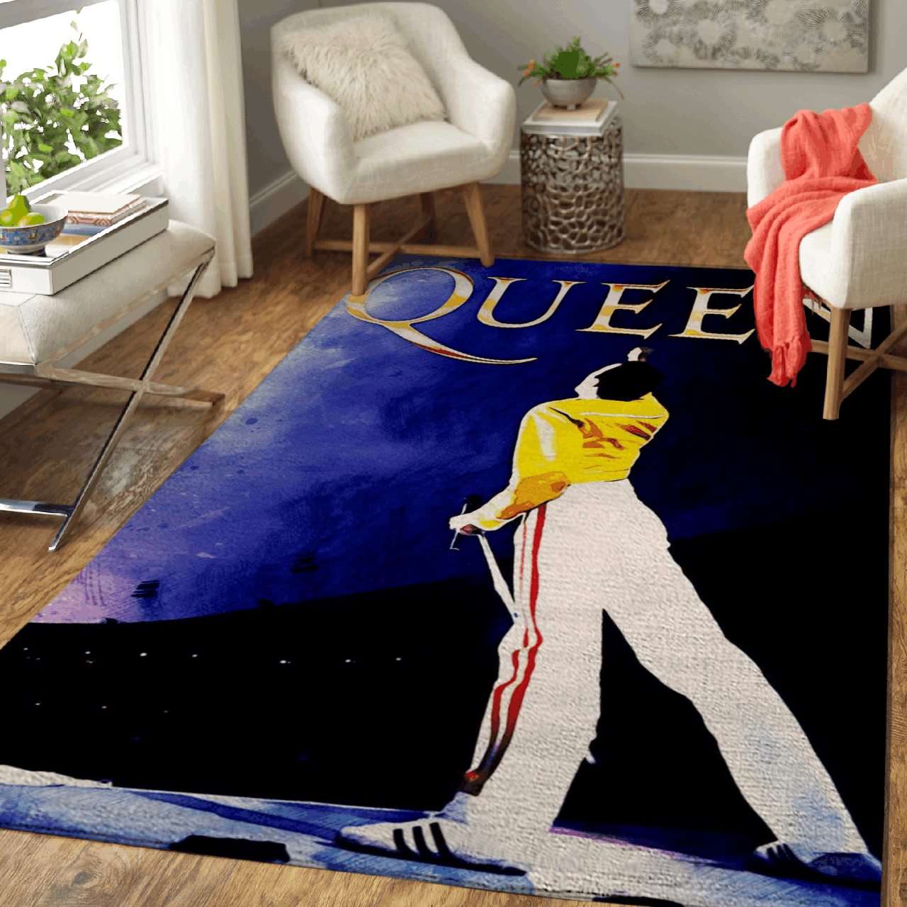 Music Queen Bohemian Rhapsody Area Rug