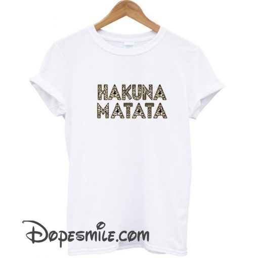 Hakuna Matata Graphic cool T-shirt