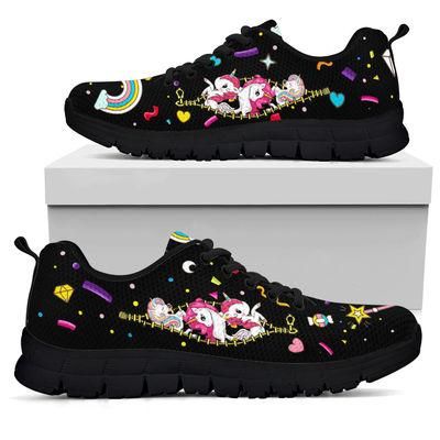 Unicorn Magic Sneakers Shoes For Women, Shoes For Men Sneaker Custom Shoes