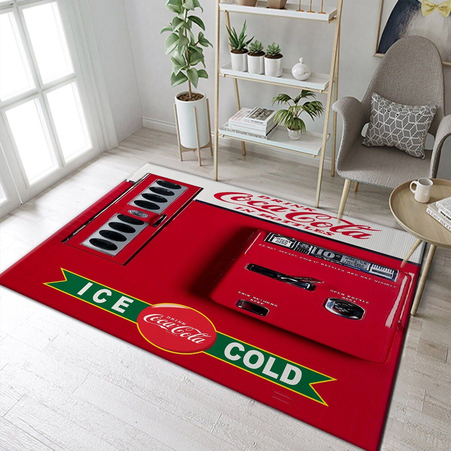 COCA COLA VENDING MACHINE Area Rugs Living Room Carpet FN261202 Local Brands Floor Decor The US Decor