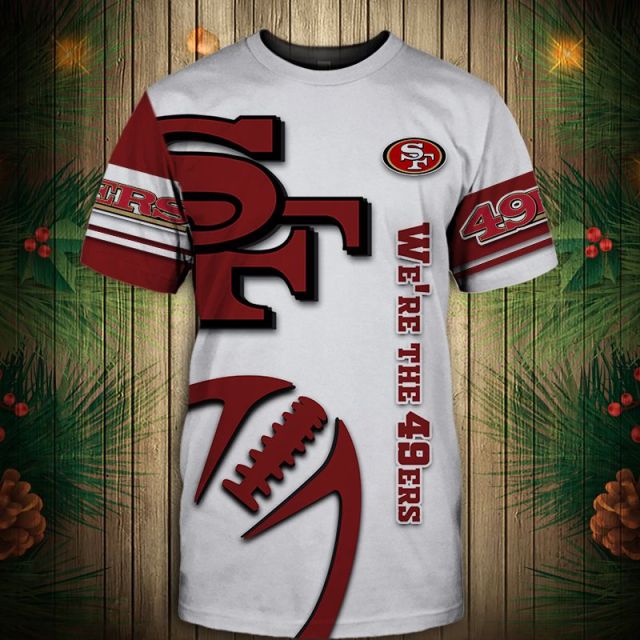 San Francisco 49Ers Zigzag Casual T-Shirt