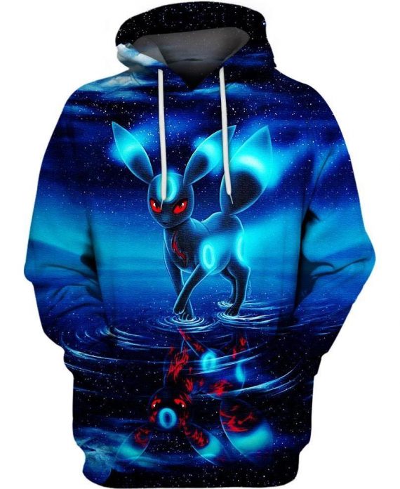 Pokemon Present Umbreon Eevee 25Th Anniversary Pokemon Hoodie Hg