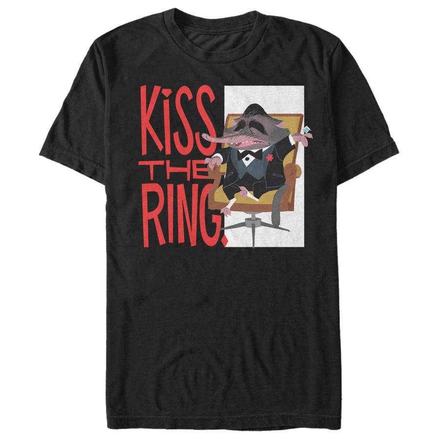 Zootopia Men’s Mr. Big Kiss the Ring  T Shirt