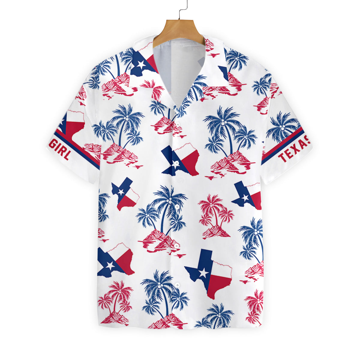 Texas Hawaii Shirt Royal Blue Bluebonnet Hawaii Shirts For Women Ha90128