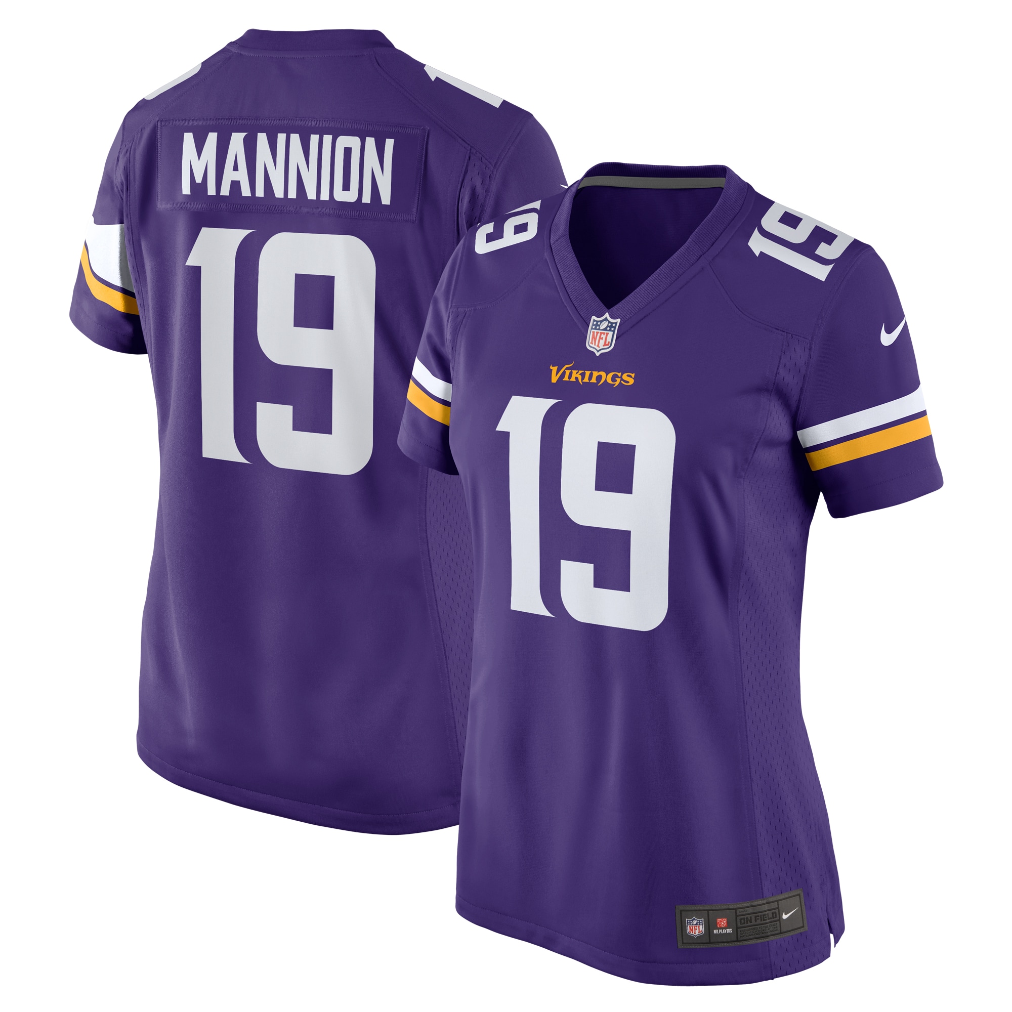 Sean Mannion Minnesota Vikings Women's Game Jersey – Purple