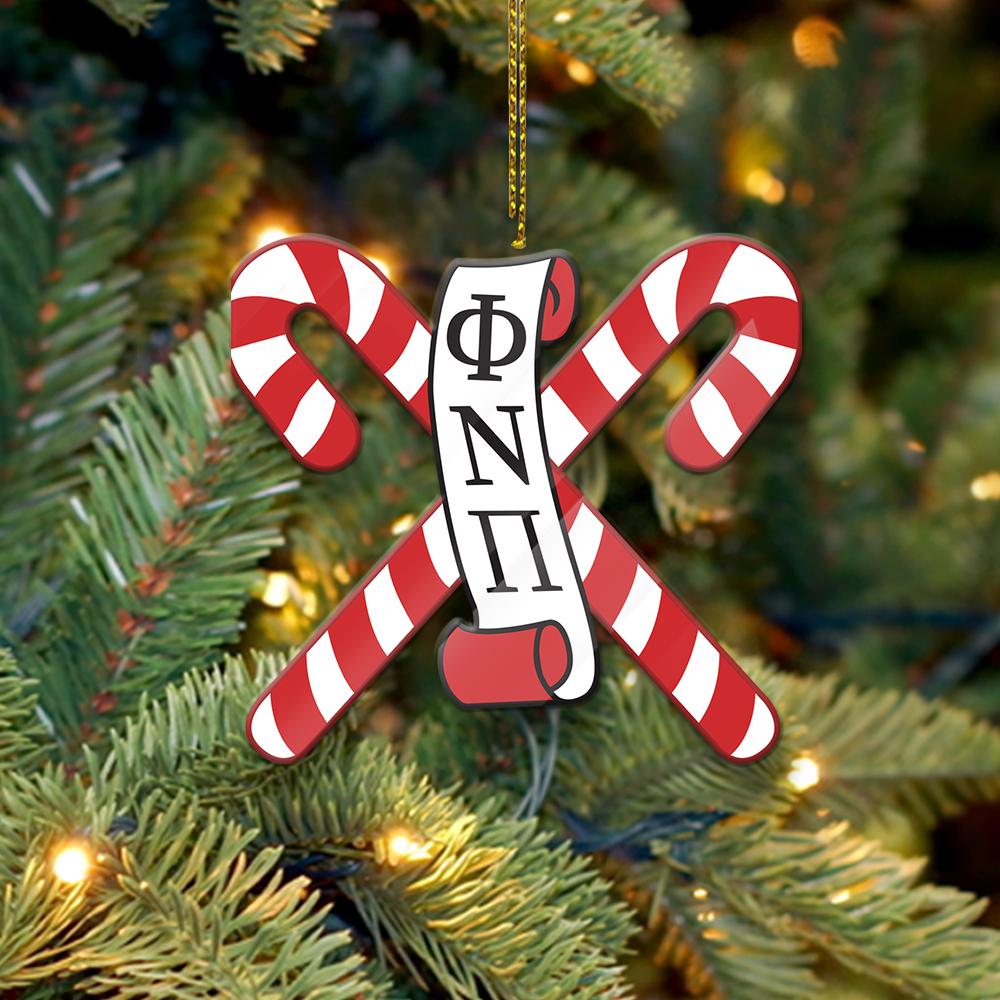 Wonderprint Ornament – Candy Kappa Alpha Psi Shape Acrylic Ornament Lt10