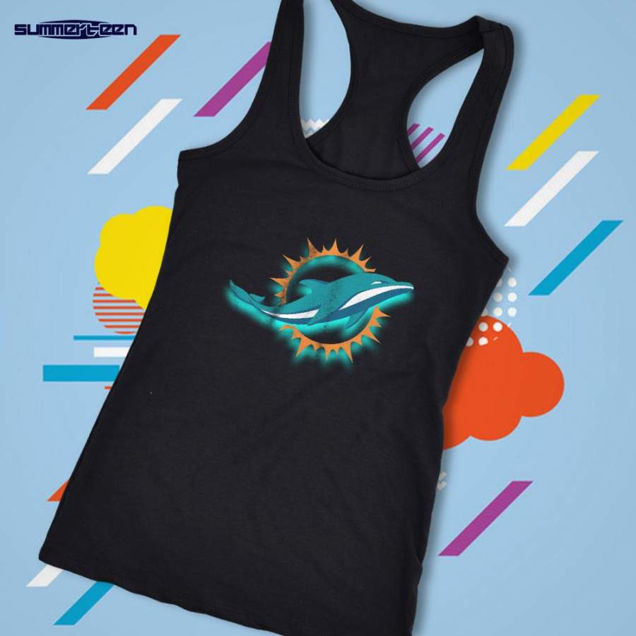 Miami Dolphins Logo Women’S Tank T-Shirt