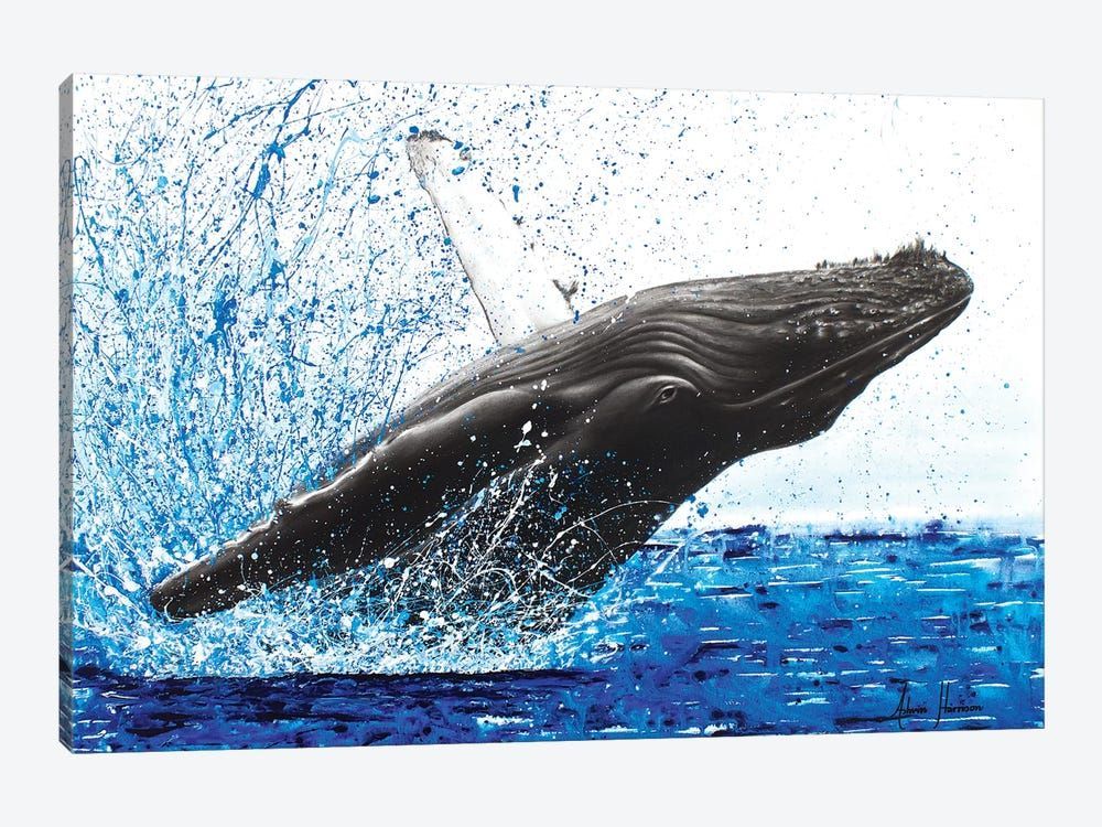 Moreton Whale Dance Canvas Poster 8″x12″ 12×18″ 18″x26″ 24″x36″ 30″x45″