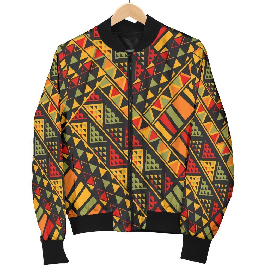 Africa Afro Dashiki Adinkra Kente Bomber Jacket 3D All Over Print Women St01