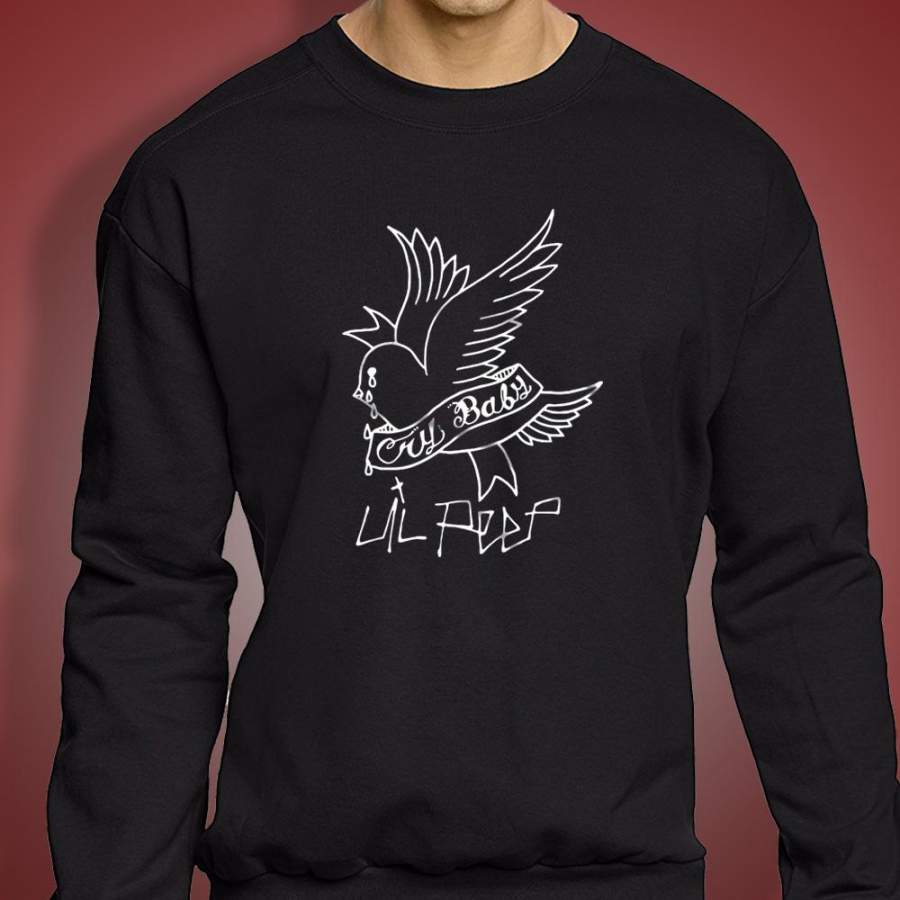 Lil Peep Cry Baby Dove Hell Boy Men’S Sweatshirt