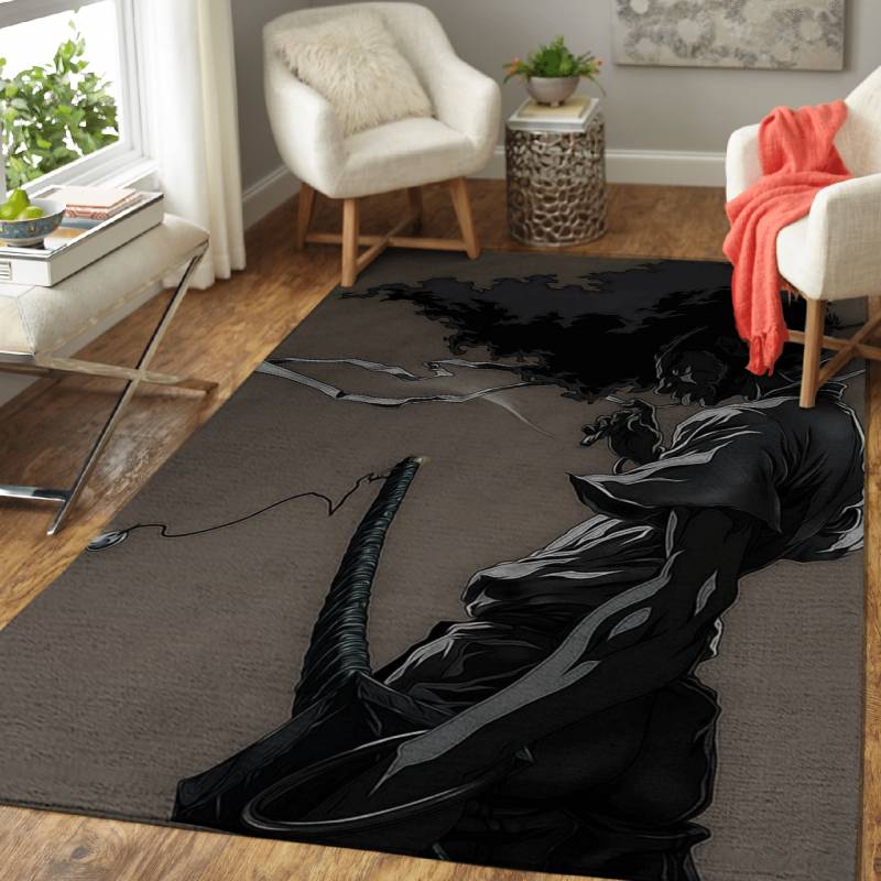 Anime Afro Samurai Area Rug – Carpet